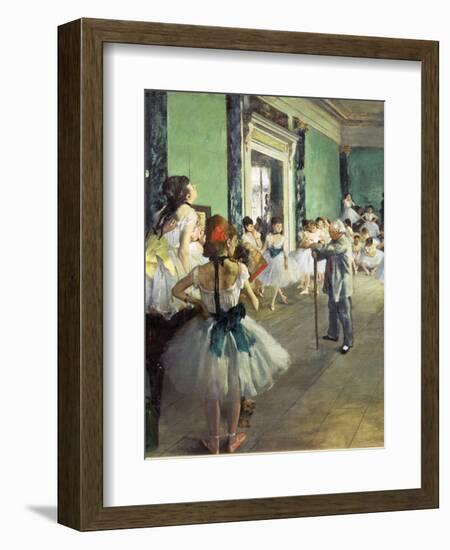 The Dance Class, 1874-Edgar Degas-Framed Giclee Print