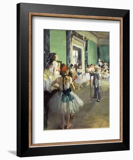 The Dance Class, 1874-Edgar Degas-Framed Giclee Print