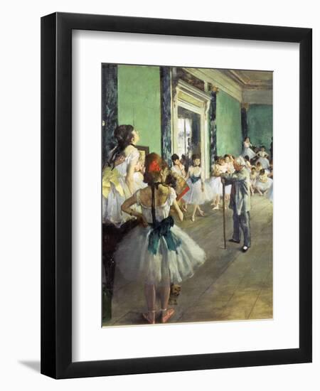 The Dance Class, 1874-Edgar Degas-Framed Giclee Print