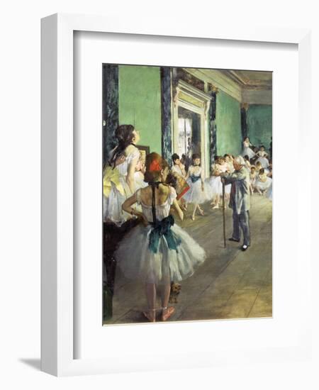 The Dance Class, 1874-Edgar Degas-Framed Giclee Print