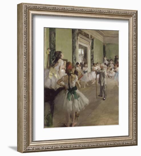 The Dance Class, c.1873-1876-Edgar Degas-Framed Art Print