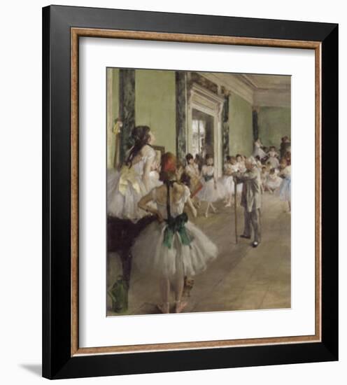 The Dance Class, c.1873-1876-Edgar Degas-Framed Art Print