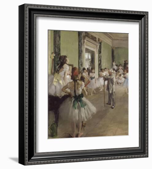 The Dance Class, c.1873-1876-Edgar Degas-Framed Art Print