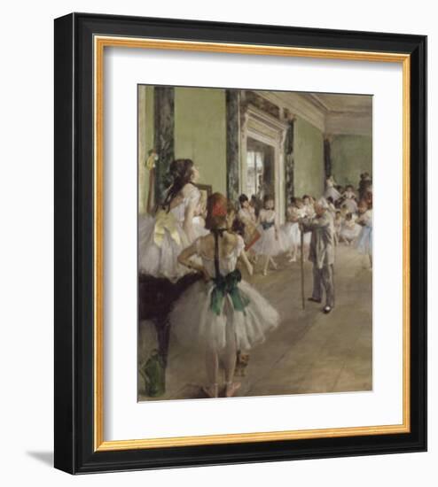 The Dance Class, c.1873-1876-Edgar Degas-Framed Art Print