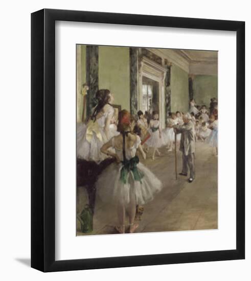 The Dance Class, c.1873-1876-Edgar Degas-Framed Art Print