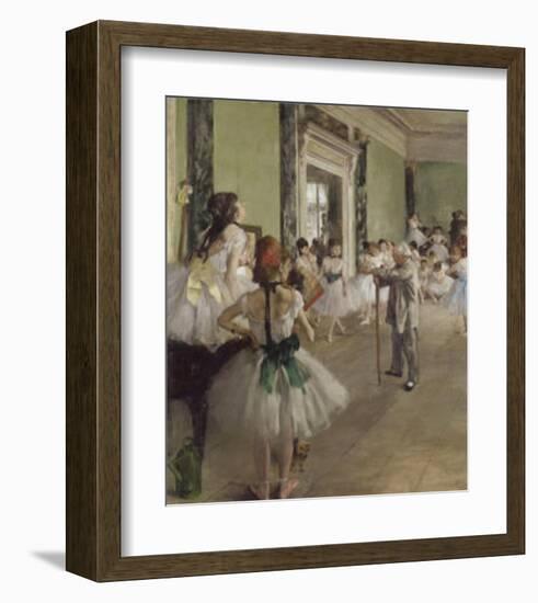 The Dance Class, c.1873-1876-Edgar Degas-Framed Art Print