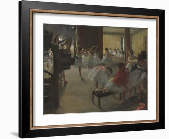 The Dance Class, c.1873-Edgar Degas-Framed Giclee Print