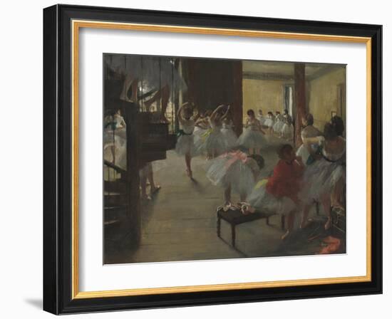 The Dance Class, c.1873-Edgar Degas-Framed Giclee Print