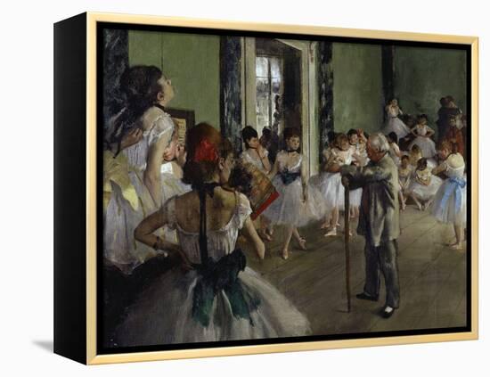 The Dance Class, c.1875-Edgar Degas-Framed Premier Image Canvas