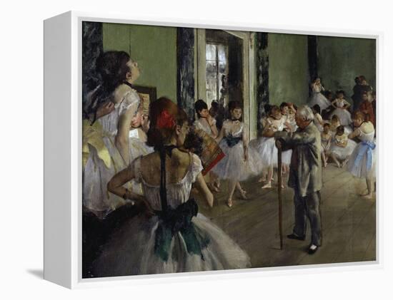 The Dance Class, c.1875-Edgar Degas-Framed Premier Image Canvas