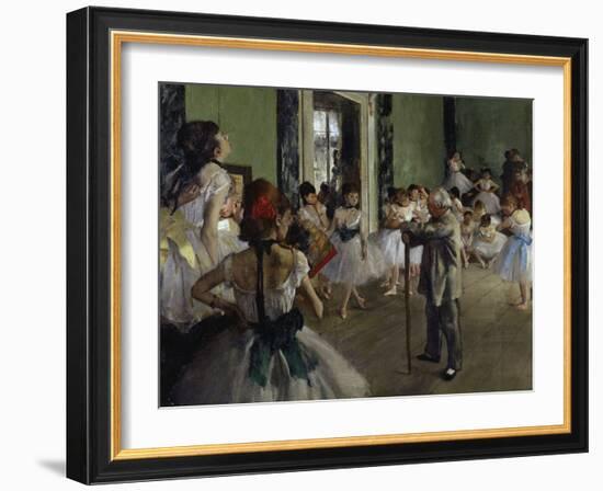 The Dance Class, c.1875-Edgar Degas-Framed Giclee Print
