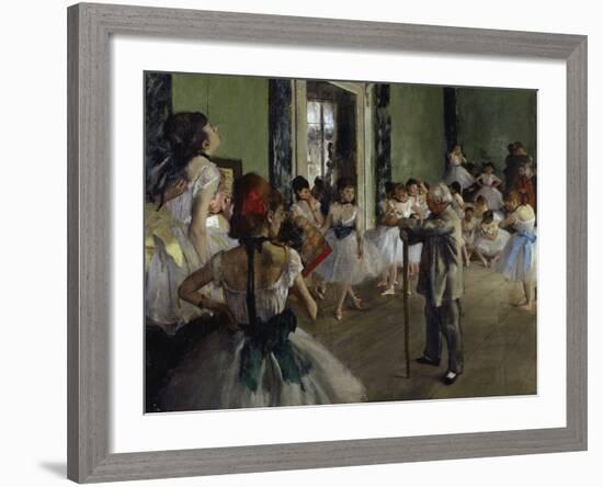 The Dance Class, c.1875-Edgar Degas-Framed Giclee Print