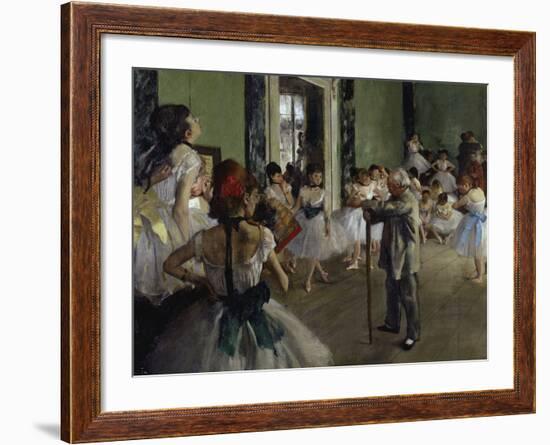 The Dance Class, c.1875-Edgar Degas-Framed Giclee Print