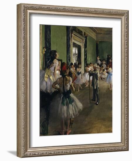 The Dance Class, c.1875-Edgar Degas-Framed Giclee Print