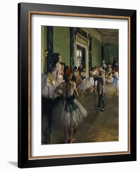 The Dance Class, c.1875-Edgar Degas-Framed Giclee Print