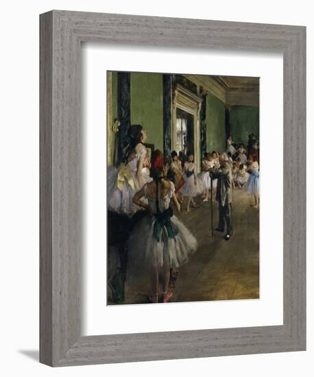 The Dance Class, c.1875-Edgar Degas-Framed Giclee Print