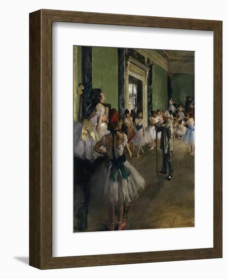 The Dance Class, c.1875-Edgar Degas-Framed Giclee Print