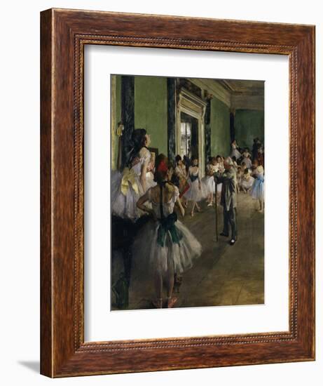 The Dance Class, c.1875-Edgar Degas-Framed Giclee Print