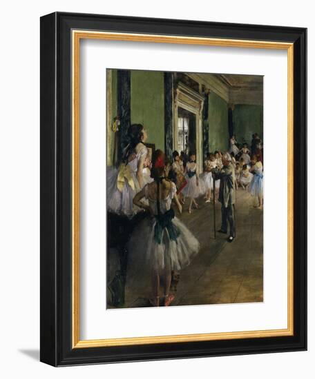 The Dance Class, c.1875-Edgar Degas-Framed Giclee Print