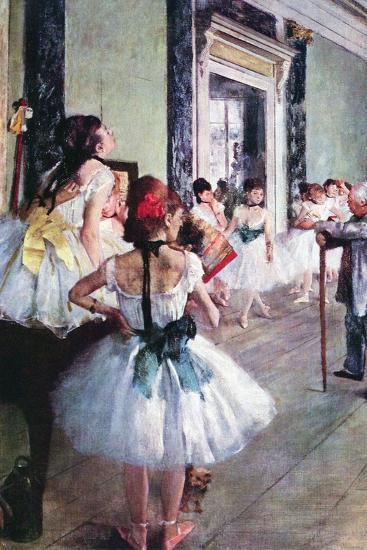 'The Dance Class' Art Print - Edgar Degas | Art.com