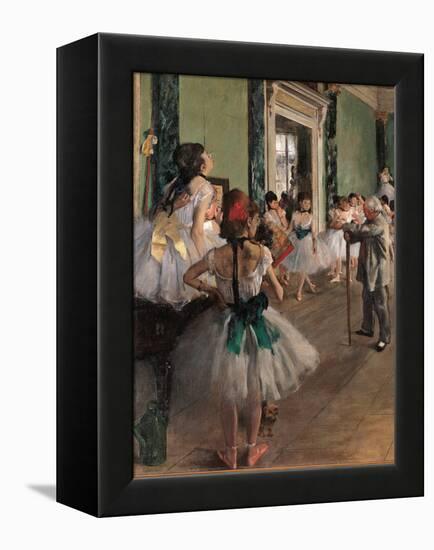 The Dance Class-Edgar Degas-Framed Premier Image Canvas