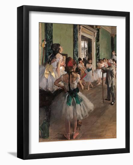 The Dance Class-Edgar Degas-Framed Giclee Print