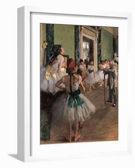 The Dance Class-Edgar Degas-Framed Giclee Print