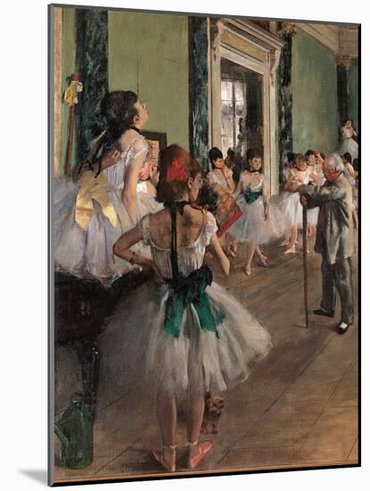 The Dance Class-Edgar Degas-Mounted Giclee Print