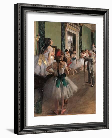 The Dance Class-Edgar Degas-Framed Giclee Print