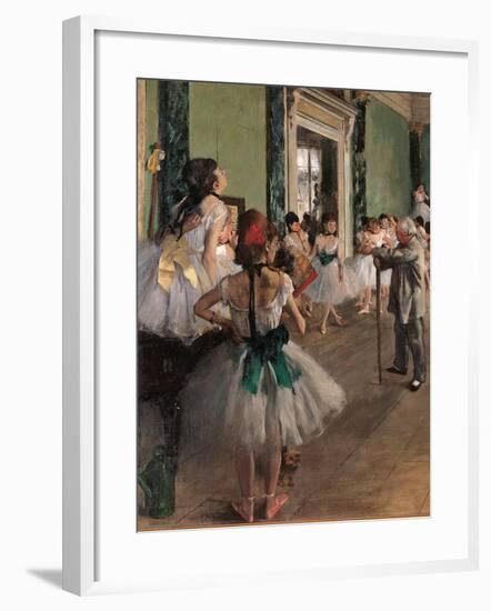 The Dance Class-Edgar Degas-Framed Giclee Print