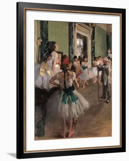 The Dance Class-Edgar Degas-Framed Giclee Print