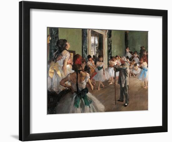 The Dance Class-Edgar Degas-Framed Giclee Print