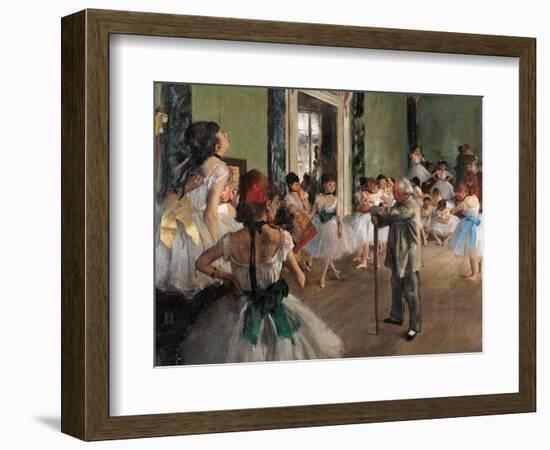 The Dance Class-Edgar Degas-Framed Giclee Print