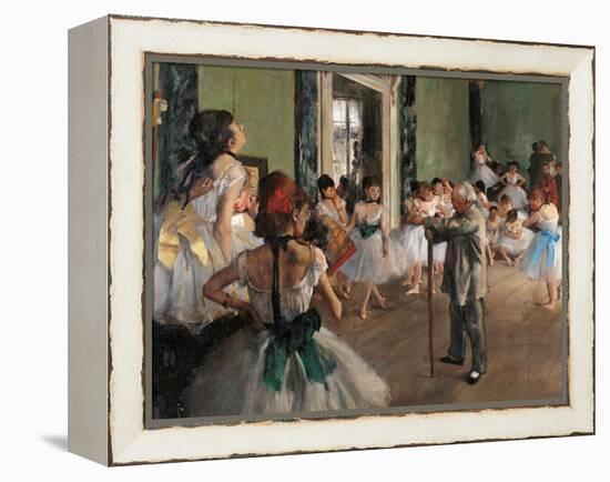 The Dance Class-Edgar Degas-Framed Premier Image Canvas