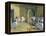 The Dance Foyer at the Opera on the Rue Le Peletier, 1872-Edgar Degas-Framed Premier Image Canvas