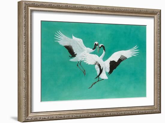 The Dance-Green-Tim Hayward-Framed Giclee Print