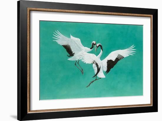 The Dance-Green-Tim Hayward-Framed Giclee Print