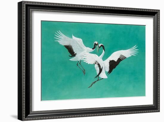 The Dance-Green-Tim Hayward-Framed Giclee Print