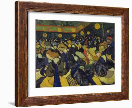 The Dance Hall at Arles, 1888-Vincent van Gogh-Framed Giclee Print