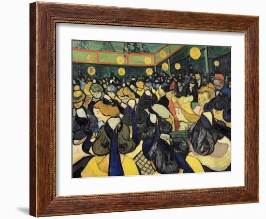 The Dance Hall at Arles, c.1888-Vincent van Gogh-Framed Giclee Print