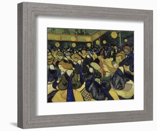 The Dance Hall in Arles, 1888-Vincent van Gogh-Framed Giclee Print