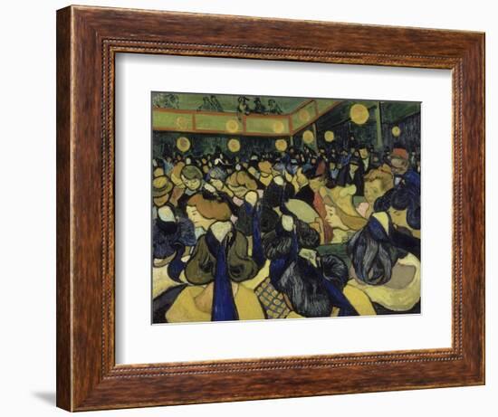 The Dance Hall in Arles, 1888-Vincent van Gogh-Framed Giclee Print