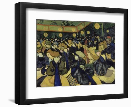 The Dance Hall in Arles, 1888-Vincent van Gogh-Framed Giclee Print