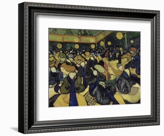 The Dance Hall in Arles, 1888-Vincent van Gogh-Framed Giclee Print