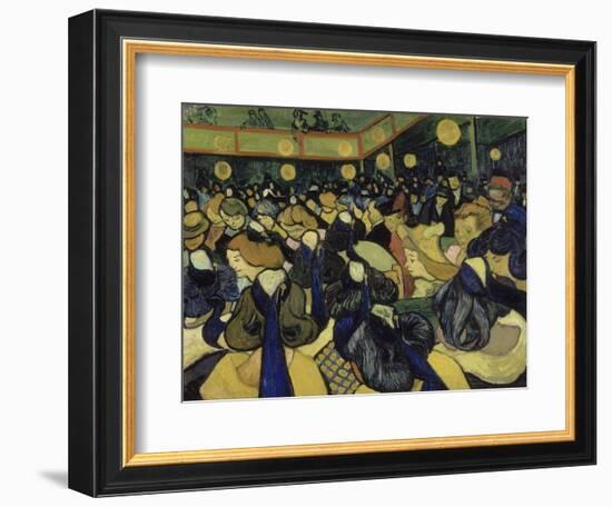 The Dance Hall in Arles, 1888-Vincent van Gogh-Framed Giclee Print