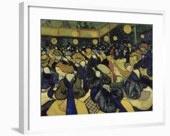The Dance Hall in Arles, 1888-Vincent van Gogh-Framed Giclee Print
