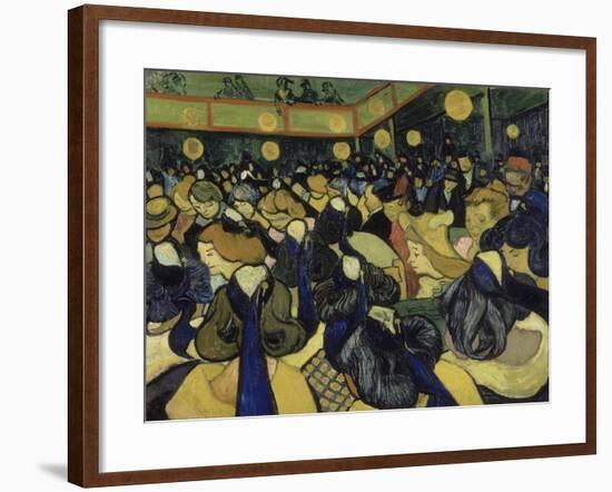 The Dance Hall in Arles, 1888-Vincent van Gogh-Framed Giclee Print