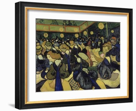 The Dance Hall in Arles, 1888-Vincent van Gogh-Framed Giclee Print