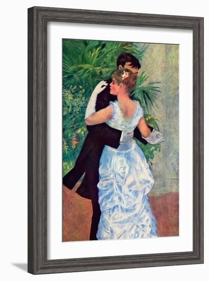 The Dance in the City-Pierre-Auguste Renoir-Framed Art Print
