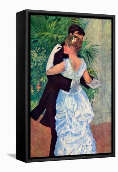 The Dance in the City-Pierre-Auguste Renoir-Framed Stretched Canvas